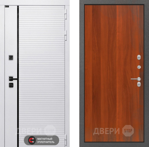 Входная металлическая Дверь Лабиринт (LABIRINT) Royal 05 Итальянский орех в Мытищах