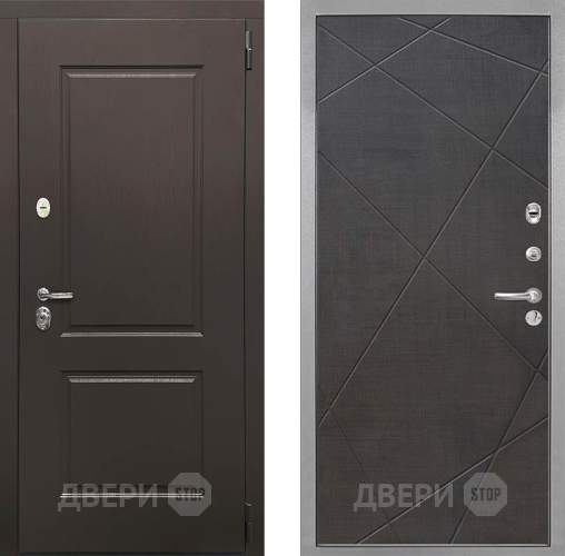 Дверь Интекрон (INTECRON) Кампо Лучи-М Венге распил кофе в Мытищах