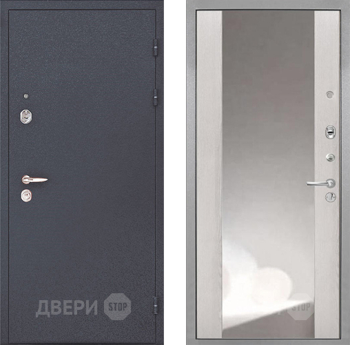 Дверь Интекрон (INTECRON) Колизей ФЛЗ-516 Зеркало Сосна белая в Мытищах