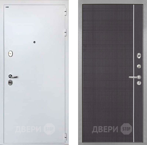 Дверь Интекрон (INTECRON) Колизей White В-07 с молдингом Венге в Мытищах