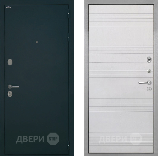 Входная металлическая Дверь Интекрон (INTECRON) Греция ФЛ-316 Белый ясень в Мытищах