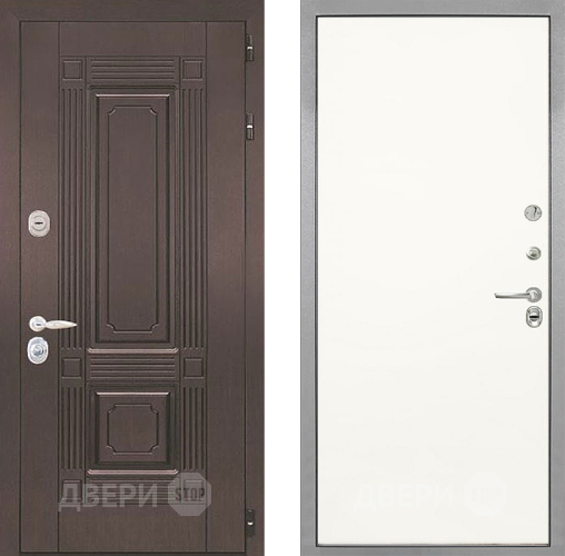 Входная металлическая Дверь Интекрон (INTECRON) Италия Гладкая Слоновая кость в Мытищах