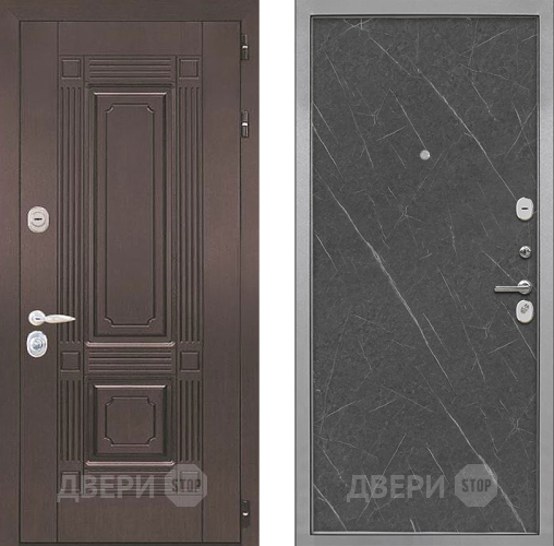 Дверь Интекрон (INTECRON) Италия Гладкая Гранит лава оникс в Мытищах
