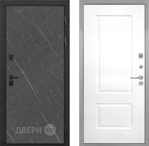 Входная металлическая Дверь Интекрон (INTECRON) Профит Black Гранит Лава Оникс Альба Роял Вуд белый в Мытищах