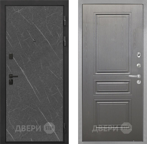 Дверь Интекрон (INTECRON) Профит Black Гранит Лава Оникс ФЛ-243 Графит вуд дуб в Мытищах