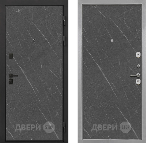 Входная металлическая Дверь Интекрон (INTECRON) Профит Black Гранит Лава Оникс Гладкая Гранит лава оникс в Мытищах