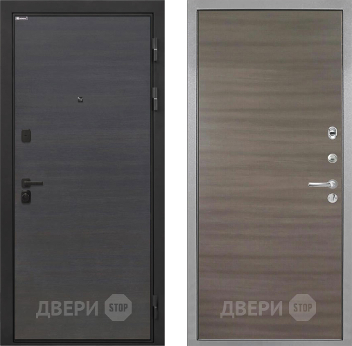 Дверь Интекрон (INTECRON) Профит Black Эковенге Гладкая Дуб тоскано поперечный в Мытищах