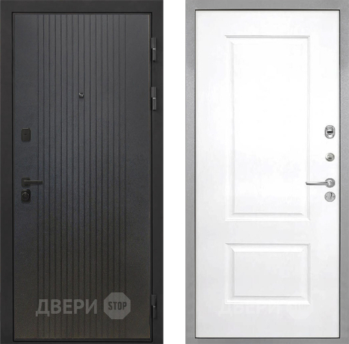 Входная металлическая Дверь Интекрон (INTECRON) Профит Black ФЛ-295 Альба Роял Вуд белый в Мытищах
