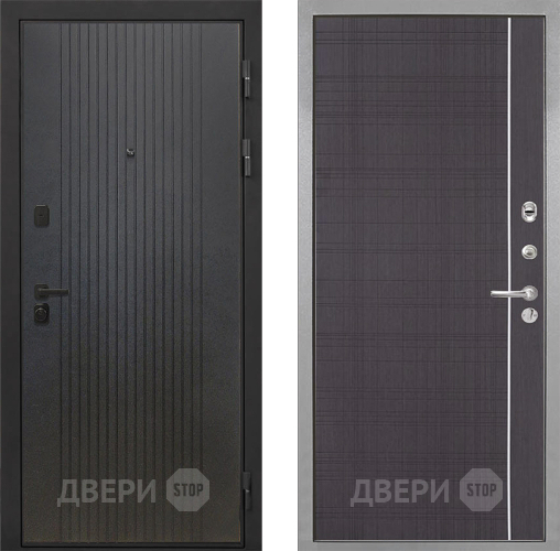 Входная металлическая Дверь Интекрон (INTECRON) Профит Black ФЛ-295 В-07 с молдингом Венге в Мытищах