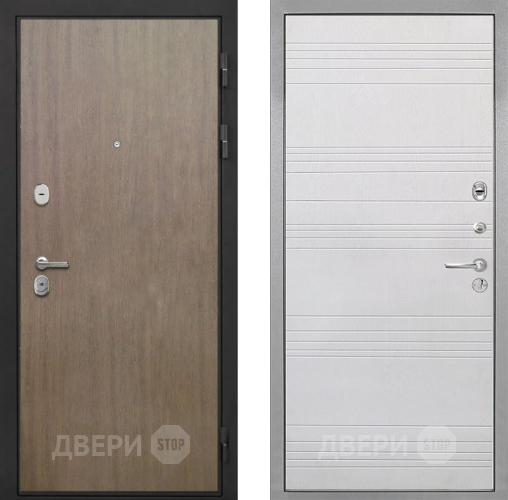 Дверь Интекрон (INTECRON) Гектор Венге Коричневый ФЛ-316 Белый ясень в Мытищах