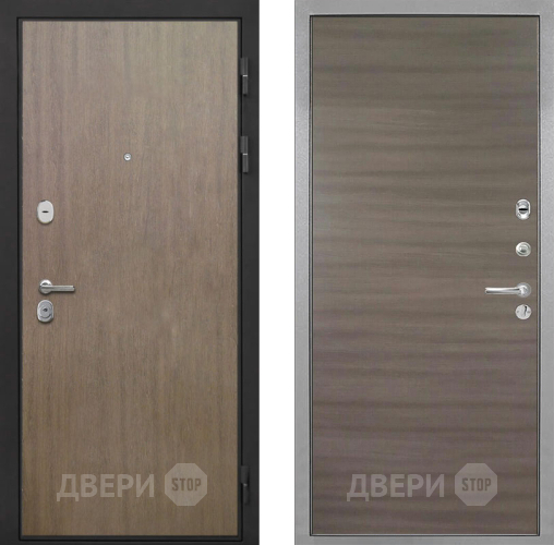 Дверь Интекрон (INTECRON) Гектор Венге Коричневый Гладкая Дуб тоскано поперечный в Мытищах