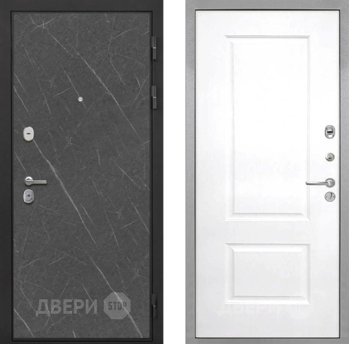 Дверь Интекрон (INTECRON) Гектор Гранит Лава Оникс Альба Роял Вуд белый в Мытищах