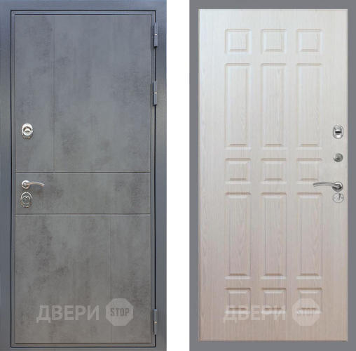 Дверь Рекс (REX) ФЛ-290 FL-33 Беленый дуб в Мытищах