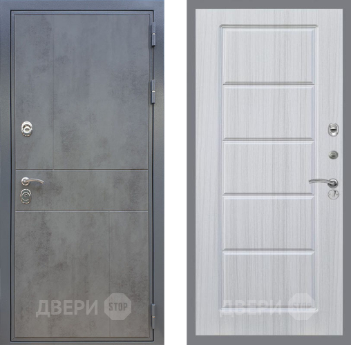 Дверь Рекс (REX) ФЛ-290 FL-39 Сандал белый в Мытищах
