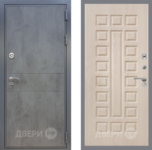 Дверь Рекс (REX) ФЛ-290 FL-183 Беленый дуб в Мытищах