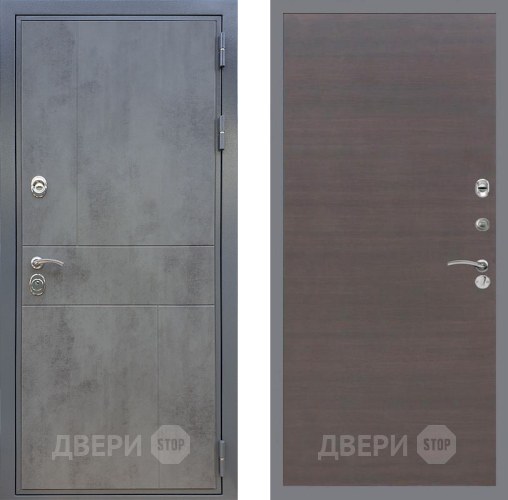 Входная металлическая Дверь Рекс (REX) ФЛ-290 GL венге поперечный в Мытищах