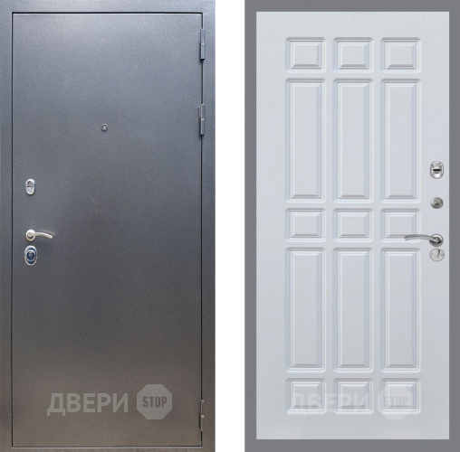 Дверь Рекс (REX) 11 FL-33 Белый ясень в Мытищах