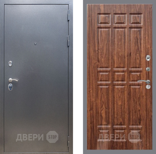 Дверь Рекс (REX) 11 FL-33 орех тисненый в Мытищах