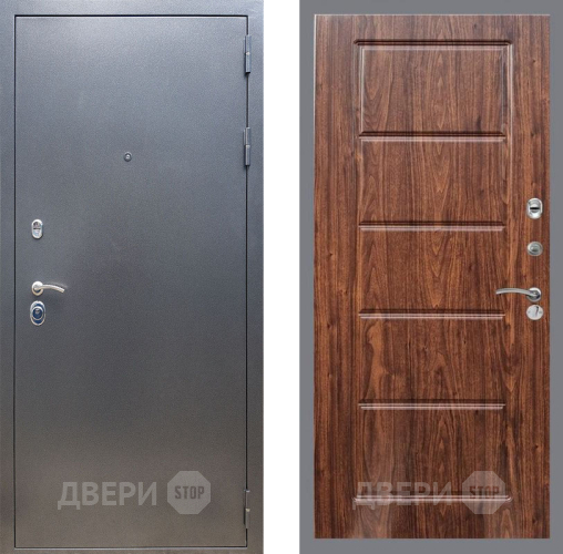 Дверь Рекс (REX) 11 FL-39 орех тисненый в Мытищах