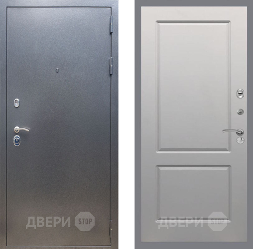 Входная металлическая Дверь Рекс (REX) 11 FL-117 Грей софт в Мытищах