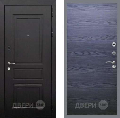 Дверь Рекс (REX) 6 Венге GL Дуб тангенальный черный в Мытищах