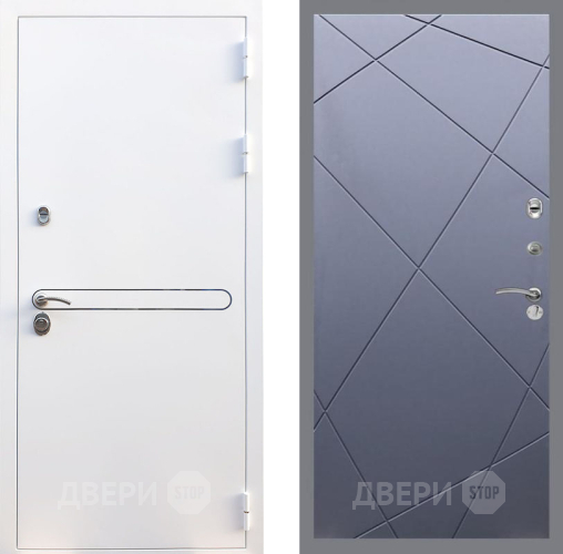 Входная металлическая Дверь Рекс (REX) 27 FL-291 Силк титан в Мытищах