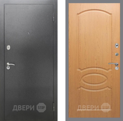 Дверь Рекс (REX) 2А Серебро Антик FL-128 Дуб в Мытищах