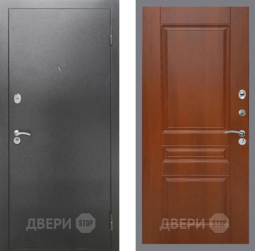 Дверь Рекс (REX) 2А Серебро Антик FL-243 Итальянский орех в Мытищах