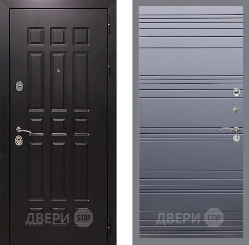 Дверь Рекс (REX) 8 Line Силк титан в Мытищах