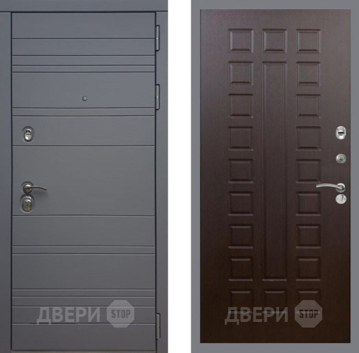 Дверь Рекс (REX) 14 силк титан FL-183 Венге в Мытищах