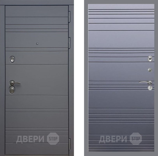 Дверь Рекс (REX) 14 силк титан Line Силк титан в Мытищах