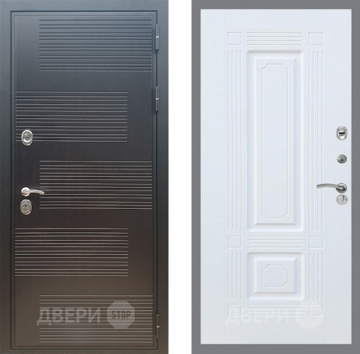 Дверь Рекс (REX) премиум 185 FL-2 Силк Сноу в Мытищах