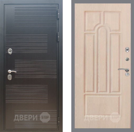 Входная металлическая Дверь Рекс (REX) премиум 185 FL-58 Беленый дуб в Мытищах