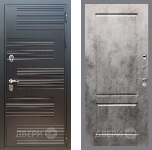 Дверь Рекс (REX) премиум 185 FL-117 Бетон темный в Мытищах