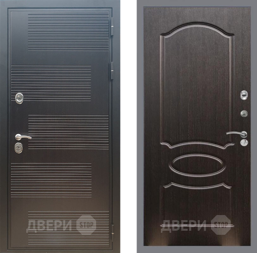 Дверь Рекс (REX) премиум 185 FL-128 Венге светлый в Мытищах