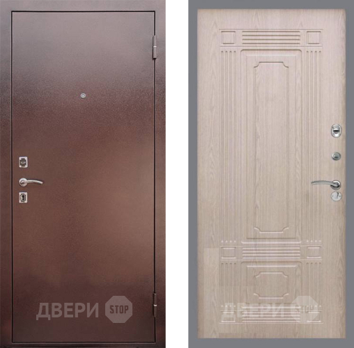 Входная металлическая Дверь Рекс (REX) 1 FL-2 Беленый дуб в Мытищах