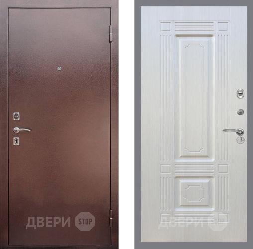 Входная металлическая Дверь Рекс (REX) 1 FL-2 Лиственница беж в Мытищах