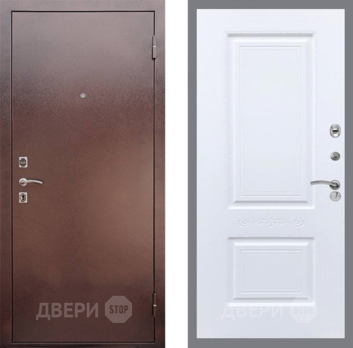 Входная металлическая Дверь Рекс (REX) 1 Смальта Силк Сноу в Мытищах
