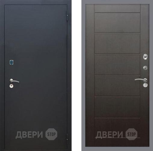 Дверь Рекс (REX) 1A Черный Муар Сити Венге в Мытищах