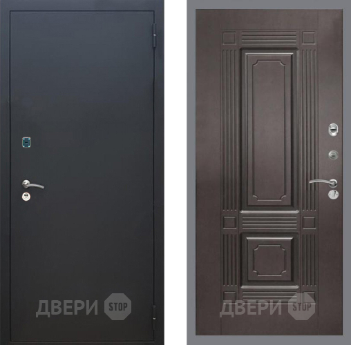 Дверь Рекс (REX) 1A Черный Муар FL-2 Венге в Мытищах