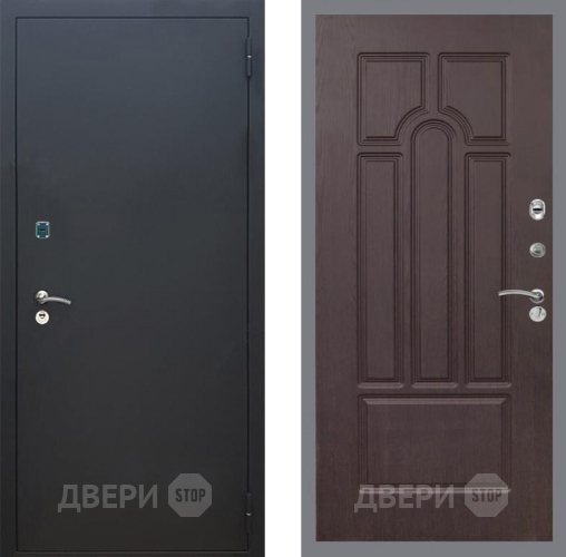 Дверь Рекс (REX) 1A Черный Муар FL-58 Венге в Мытищах