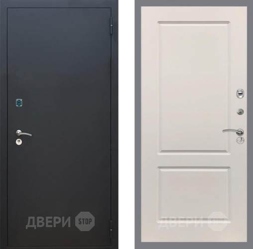 Входная металлическая Дверь Рекс (REX) 1A Черный Муар FL-117 Шампань в Мытищах