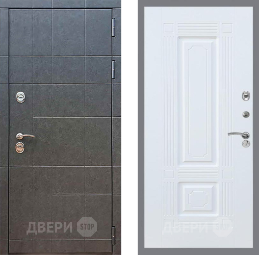 Входная металлическая Дверь Рекс (REX) 21 FL-2 Силк Сноу в Мытищах