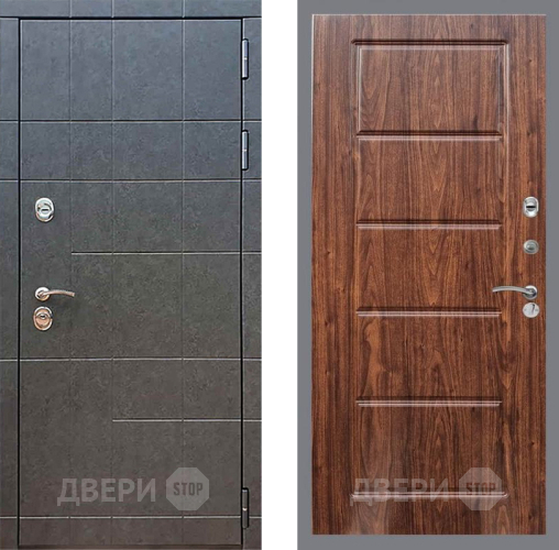 Дверь Рекс (REX) 21 FL-39 орех тисненый в Мытищах
