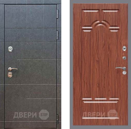 Дверь Рекс (REX) 21 FL-58 орех тисненый в Мытищах