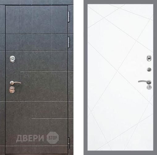 Входная металлическая Дверь Рекс (REX) 21 FL-291 Силк Сноу в Мытищах