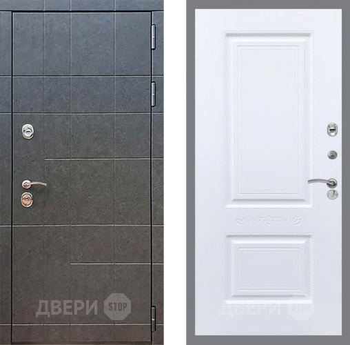 Входная металлическая Дверь Рекс (REX) 21 Смальта Силк Сноу в Мытищах