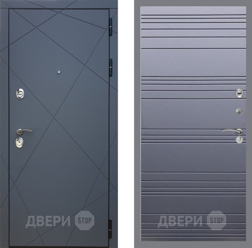 Дверь Рекс (REX) 13 Силк Титан Line Силк титан в Мытищах