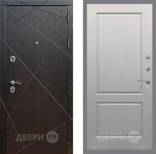 Дверь Рекс (REX) 13 Венге FL-117 Грей софт в Мытищах