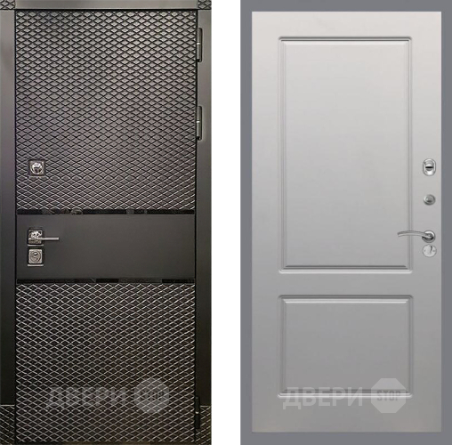 Дверь Рекс (REX) 15 Черный Кварц FL-117 Грей софт в Мытищах